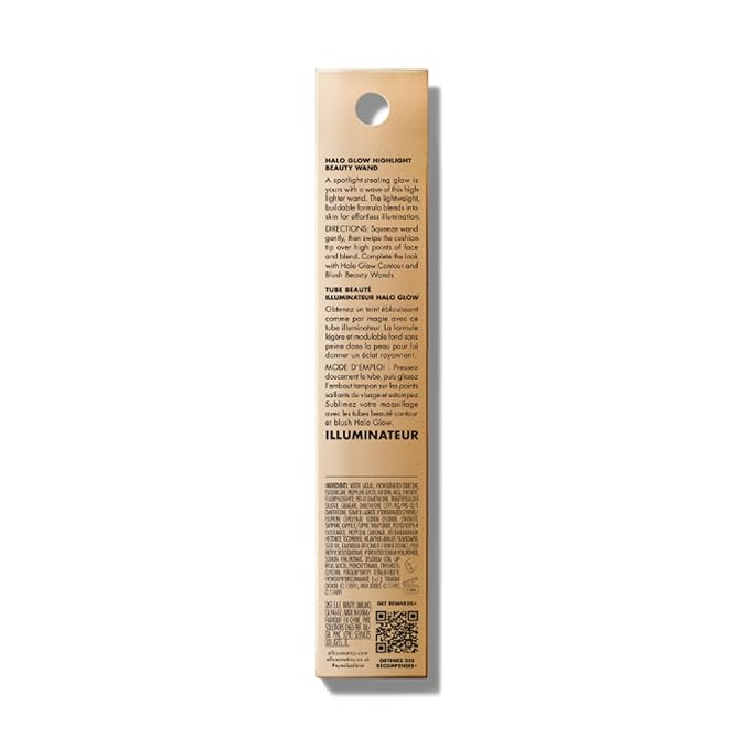 e.l.f. Halo Glow Highlight Beauty Wand, Liquid Highlighter Liquid Gold