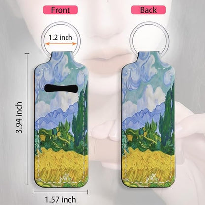 Chapstick Holder Keychain Holder Neoprene Lip Balm Lipstick