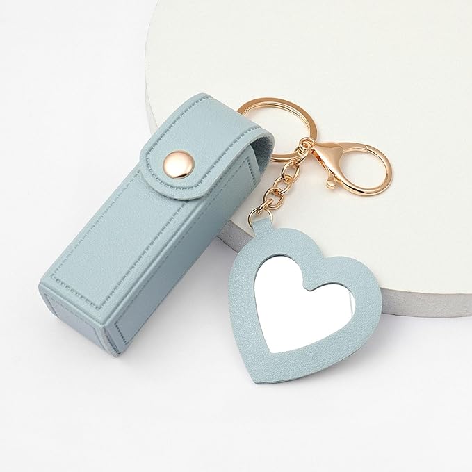 Lipstick Organizer with Mirror Portable Lipstick Holder Lip Organizer