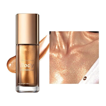 Moisturizing Body Luminizers 5 Colors Smooth and Shimmer Bronze Gold) 40ml