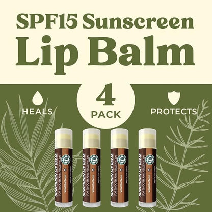 SPF Lip Balm 4-Pack by Earth's