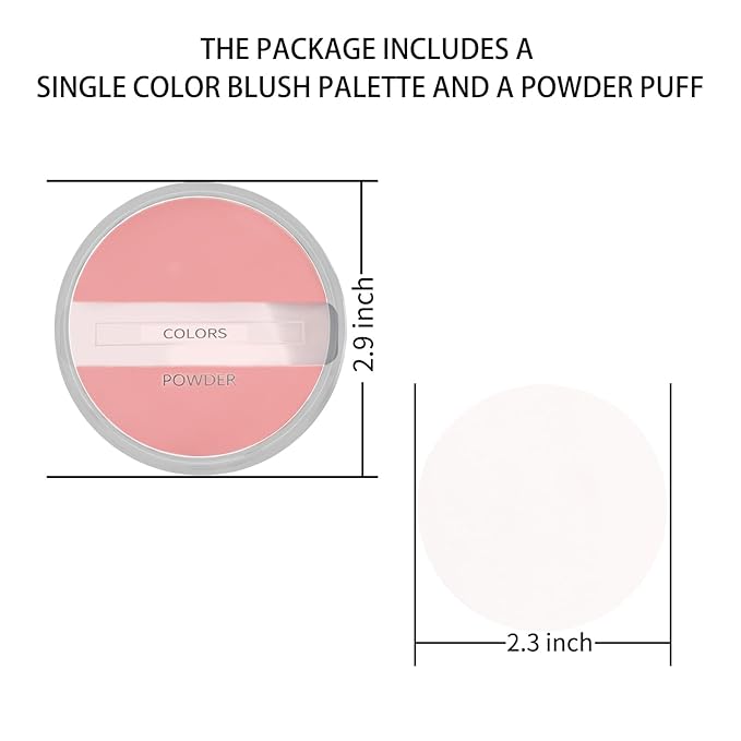 Boobeen Powder Blush Matte Blush, Highly Pigmented Beauty