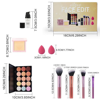 All in One Makeup Kit for Women Full Eyebrow Pencil