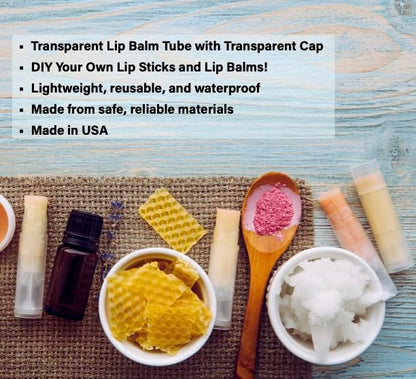 Lip Balm Containers, Round Tubes | Balms