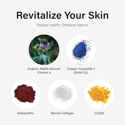 Alitura Gold Serum for Face – Face Serum for Women & Men to Reduce Fine Lines and Wrinkles – Serum for Radiant-Looking Skin – Vitamin A & Marine Collagen Facial Serum - 100 ml