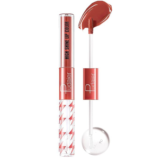MIELIKKI Liquid Lipstick with Clear Lip Gloss, Dual Gloss,