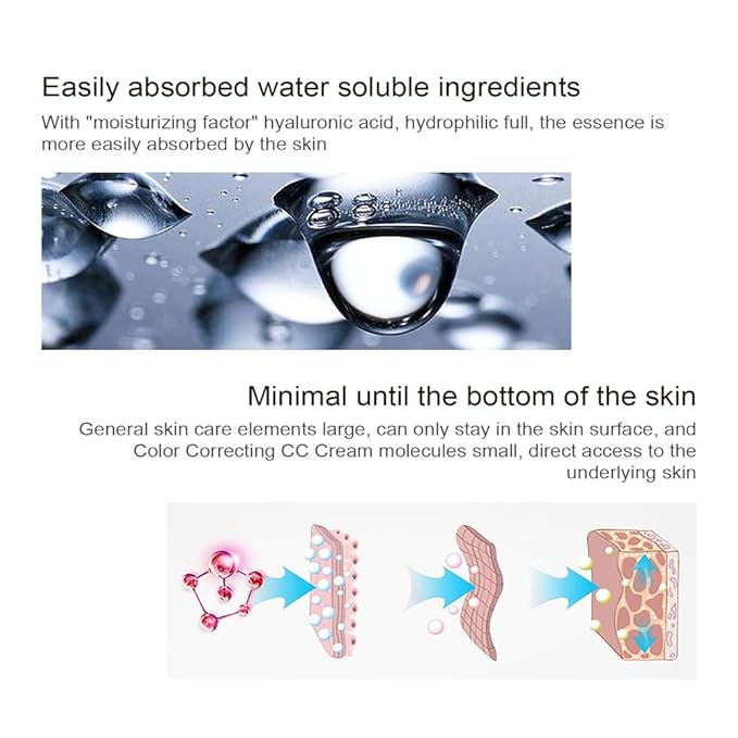Color Correcting CC Cream with Centella Asiatica, Full-Coverage