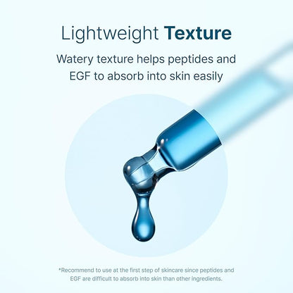 DearKlairs Midnight Blue Youth Activating Drop, 0.67 fl oz (20 ml) | Breakout Care & Sebum Control, Dual EGF, Peptides, Guaiazulene, Adenosine, Lightweight, Oily Skin