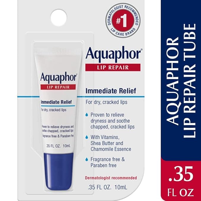 Aquaphor Lip Repair Ointment - Long-lasting oz