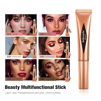 Liquid Contour Beauty Wand, Highlighter and Bronzer Stick Matte Finish