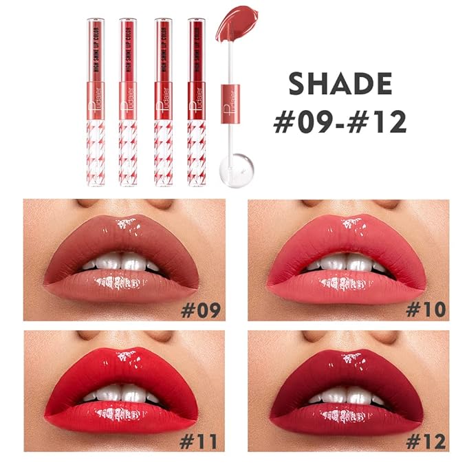 High Shine Lip Gloss with Clear Fixed Color High