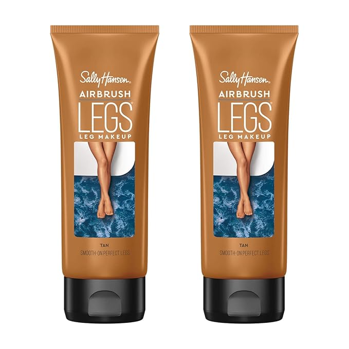 Sally Hansen Airbrush Legs Leg Makeup Tan/Bronze, 4 oz Pack of 2