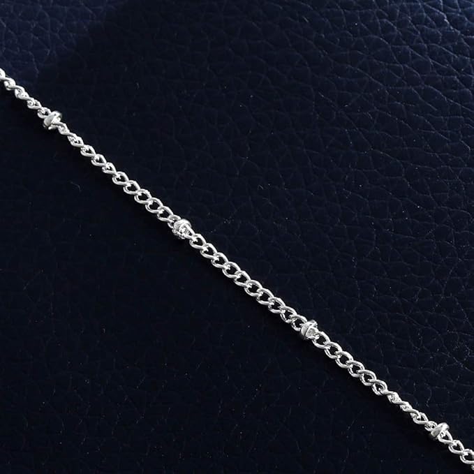 Boho Layering Disc Pendant Necklace Silver