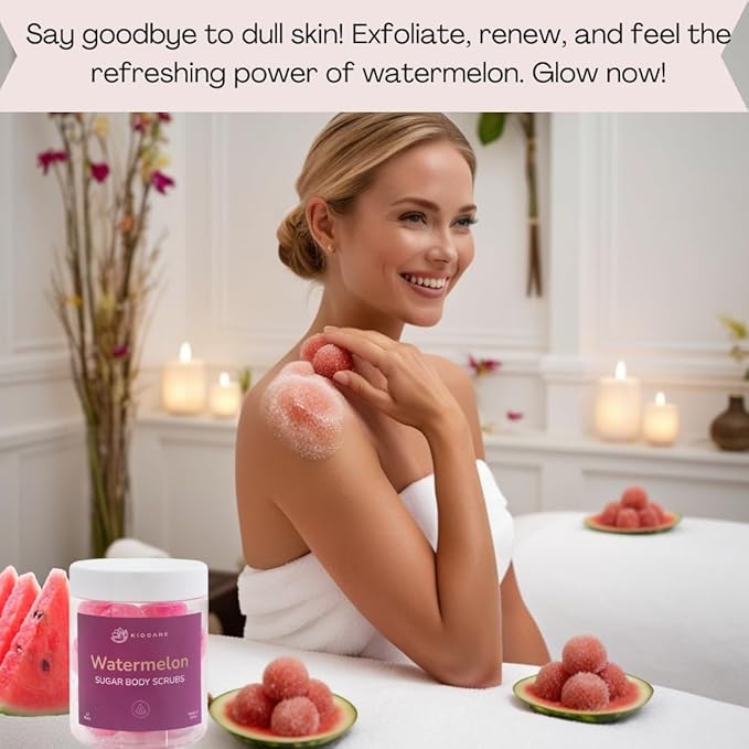 Body Scrubs, Exfoliating Watermelon Sugar Scrub