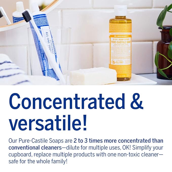 Dr. Bronner's - Pure-Castile Liquid Soap