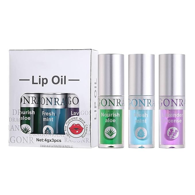 Moisturizing Lip Oil, Plant and Fruit