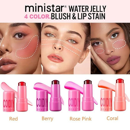 Milk Water Jelly Tint, Clear Glossy Lip Gloss, Glossy