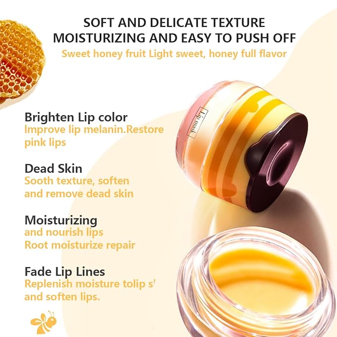 Honey Lip Balm, Vitamin E Nourishing