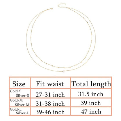 Boho Layered Moon Necklace Choker Gold