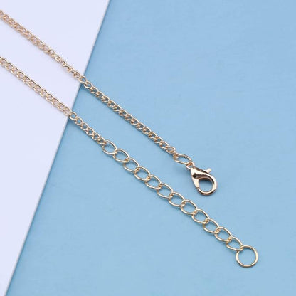 Vintage Rhinestone Evil Eye Pendant Necklace