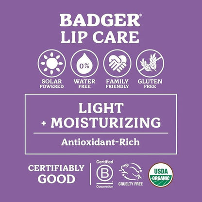 Badger - Classic Lip Balm Green
