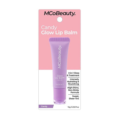 MCoBeauty Glow Lip Balm, Candy, Nourishing