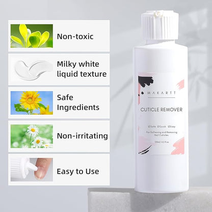 Makartt Cuticle Remover Liquid, 4.2
