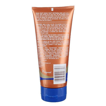 Banana Boat Summer Color Self Tanning Lotion, 6oz | Deep Dark Color for All Skin Tones, Self Tanner Lotion, Gradual Tanning Lotion, Sunless Tanning Lotion, Banana Boat Self Tanner, 6oz (Pack of 3)