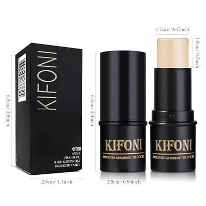 2 Pcs Cream Contour Stick Makeup Kit, Cream