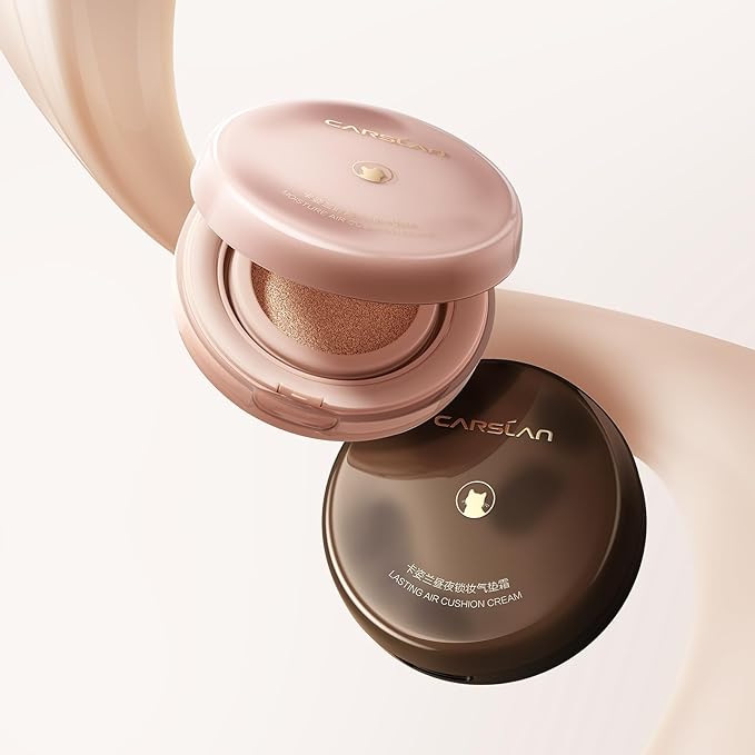 Moisture Air Cushion Cream Face Foundation Makeup, Lightweight,