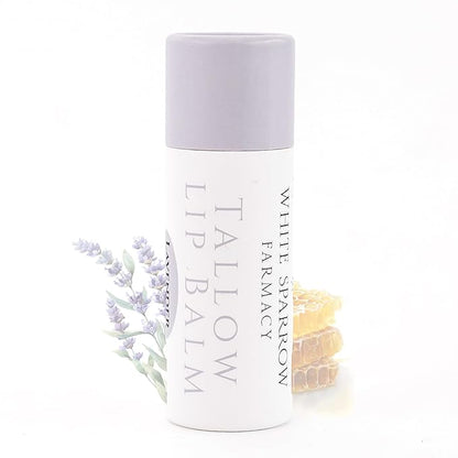 Organic Tallow Lip Balm (Lavender &