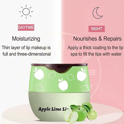 Bee Lip Balm Honey Pot, Lime (Lime)