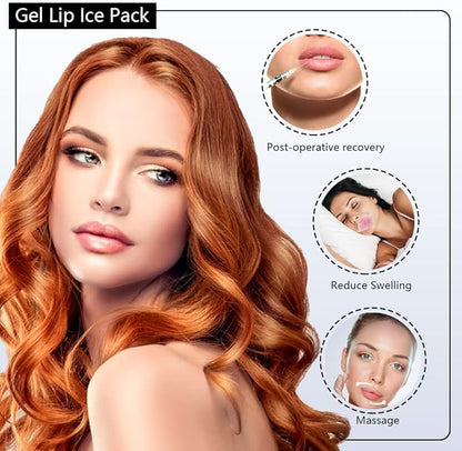 Lip Ice Pack, Mini Small Gel Bruising,10