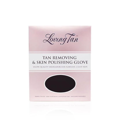 Loving Tan Reusable Self Tanner Removing & Skin Polishing Glove, Exfoliating With Light & Heavy Options, Washable & Durable Design, Suited for All Skin Types - 1 ct.