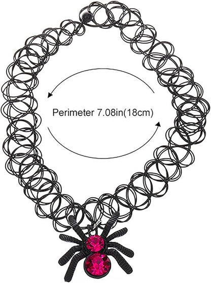 Black Velvet Choker Necklace Goth Balck