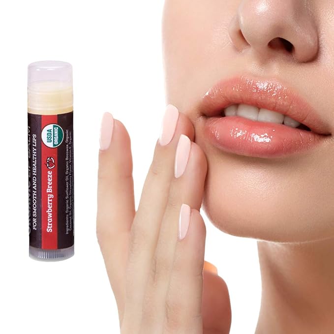 USDA Organic Lip Balm 4-Pack by