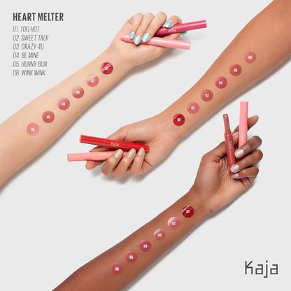 Kaja Lip Gloss - Heart Melter | High-shine, Gloss