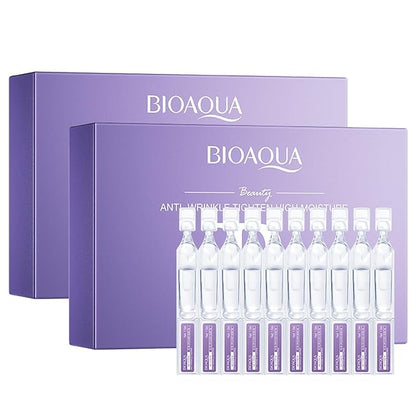 Retinol Serum for Face with Hyaluronic Acid – 1.5ml x 60PCS, Hydrating Facial Serum, Smoother Skin, Anti-Aging – Travel Size Skincare, Single-Use Vials Skincare(3.04 Fl Oz (Pack of 2))