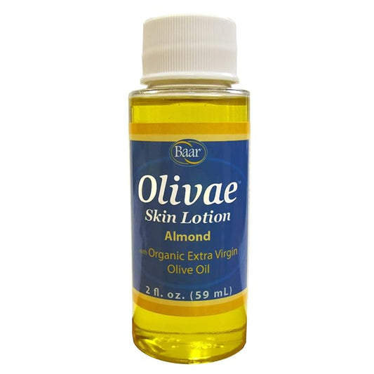 Baar Olivae Skin Lotion, Almond, 2 fluid ounces