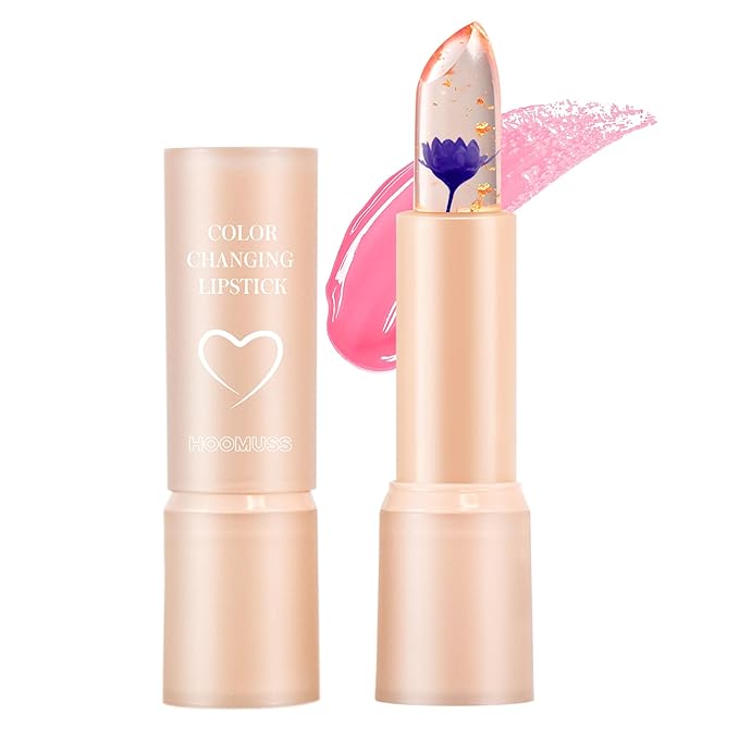 Flower Lip Balm - Color Changing (Purple)