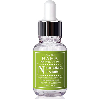 Niacinamide 10% + Zinc PCA 1% Serum for Face - Pore Reducer + Uneven Skin Tone Treatment + Diminishes Acne Prone, Skin Balancing Pore Reducing, Restores Elasticity, 1 Fl Oz (30ml)