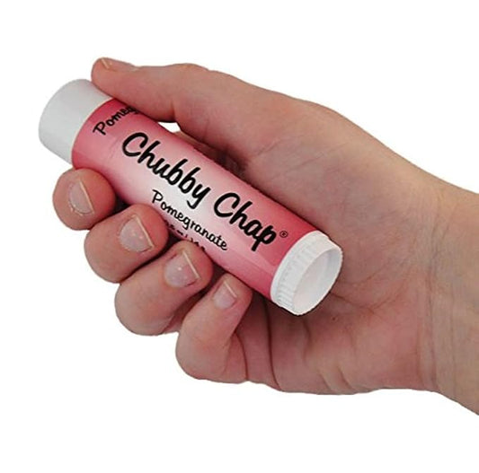 Three (3x) Large Jumbo Chapstick Natural (Pomegranate)