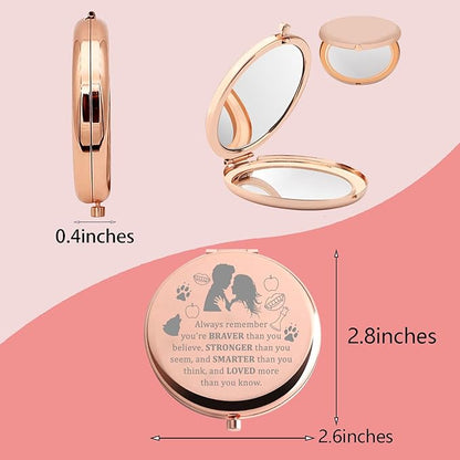 MYOSPARK Twilight Movie Compact Makeup Mirror Edward