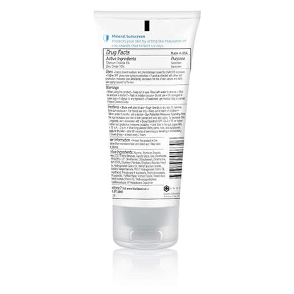 Blue Lizard SENSITIVE Mineral Sunscreen with Zinc Oxide, SPF 50+, Water Resistant, UVA/UVB Protection with Smart Cap Technology - Fragrance Free, 3 oz. Tube