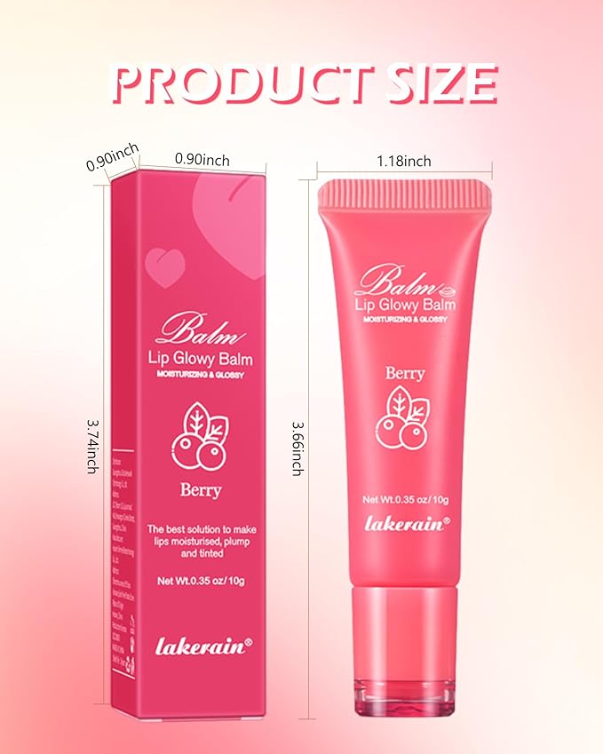 Moisturizer Lip Glowy Balm, Hydrating &