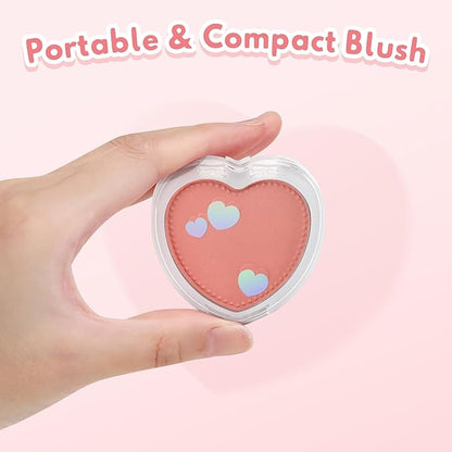 Boobeen Powder Blush Matte Pressed Blush Palette, Highly