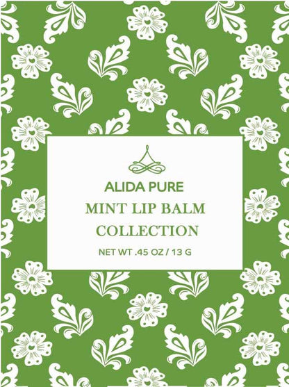 ALIDA PURE Mint Lip Balm Collection, Lips,