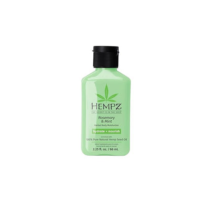 HEMPZ Herbal Body Moisturizer, Rosemary & 2.25 Oz