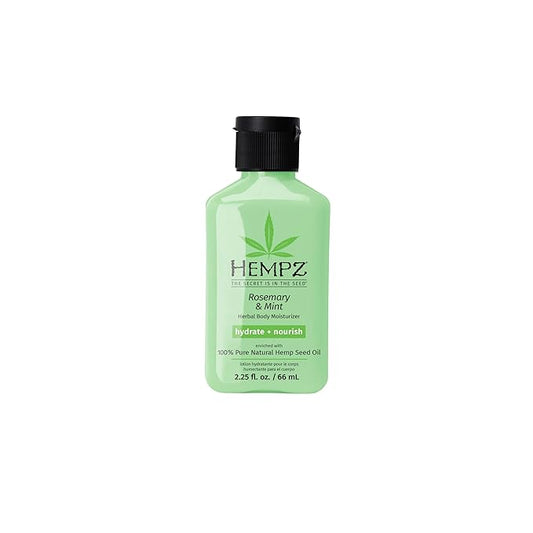 HEMPZ Herbal Body Moisturizer, Rosemary & 2.25 Oz