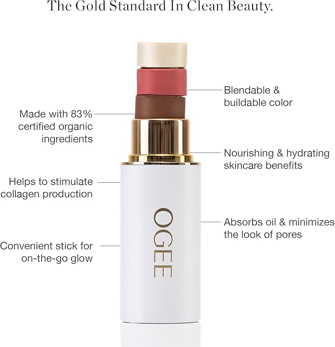 Ogee Sculpted Face Stick (OPAL - STARLIGHT WHITE) Highlighter Stick